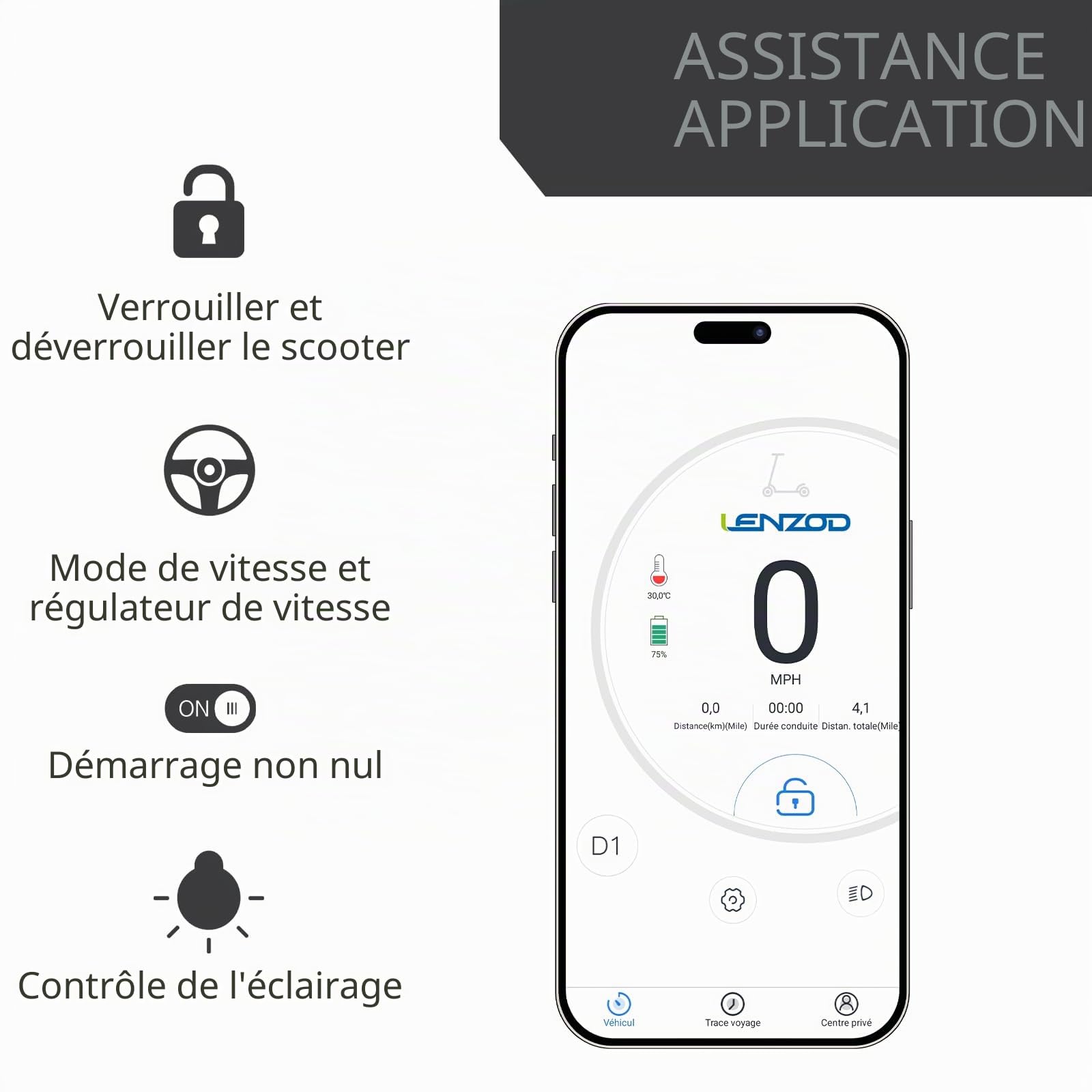 Trottinette Electrique Adulte, Moteur 350 W, 25 km/h, Autonomie 30 km, Trotinette électrique Pliable, Pneus de 8,5'', Affichage LED & APP, Freins à Disque.