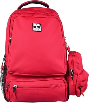 Bear&Deer Kangroo Unisex Çocuk Sırt Çantası Kırmızı