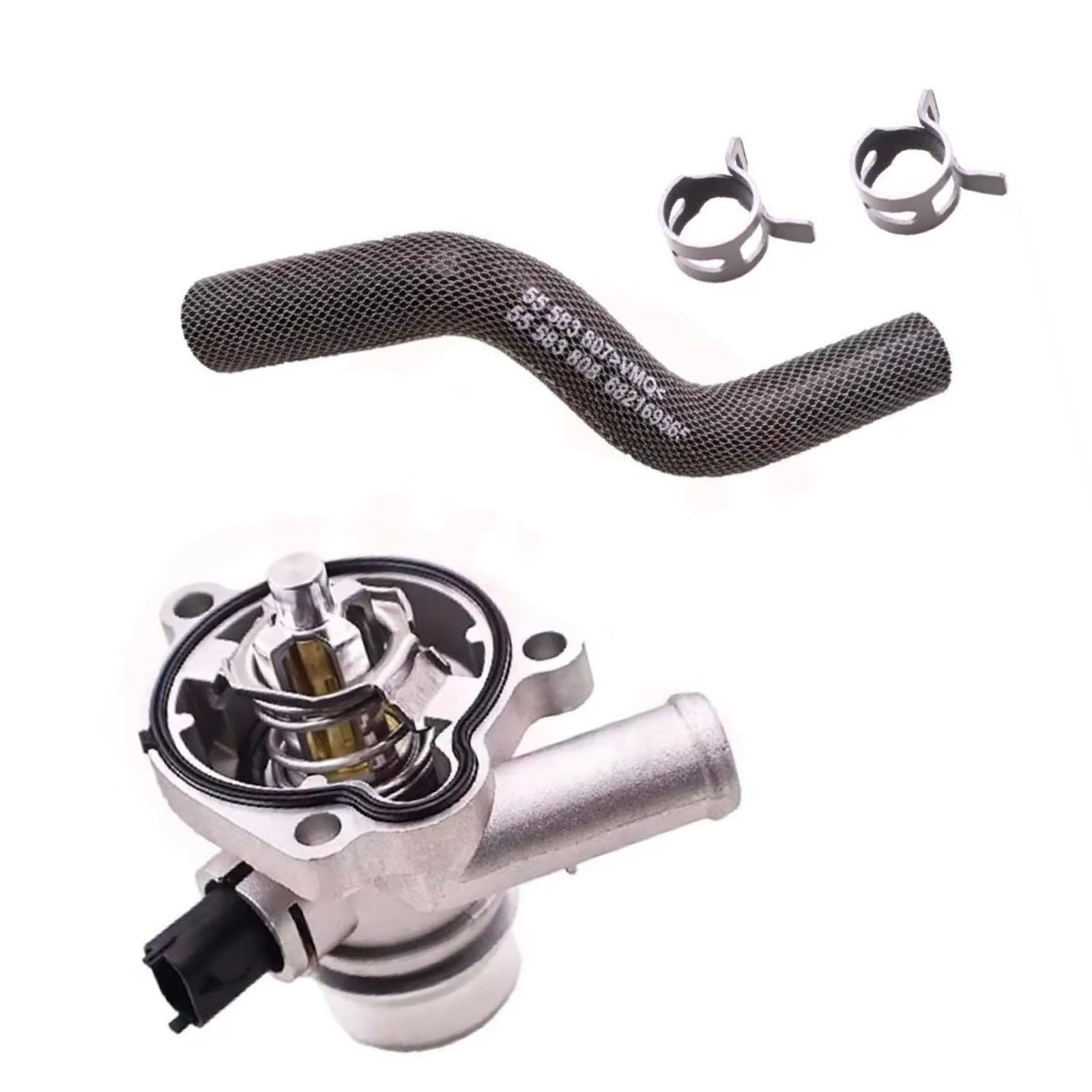 Car Engine Thermostats For Chevy For Trax 1.4L 2015 2016 2017 2018 2019 2020 For Sonic 1.4L 2012-2020 Engine Coolant Thermostat 55565336 55593034(SET1)