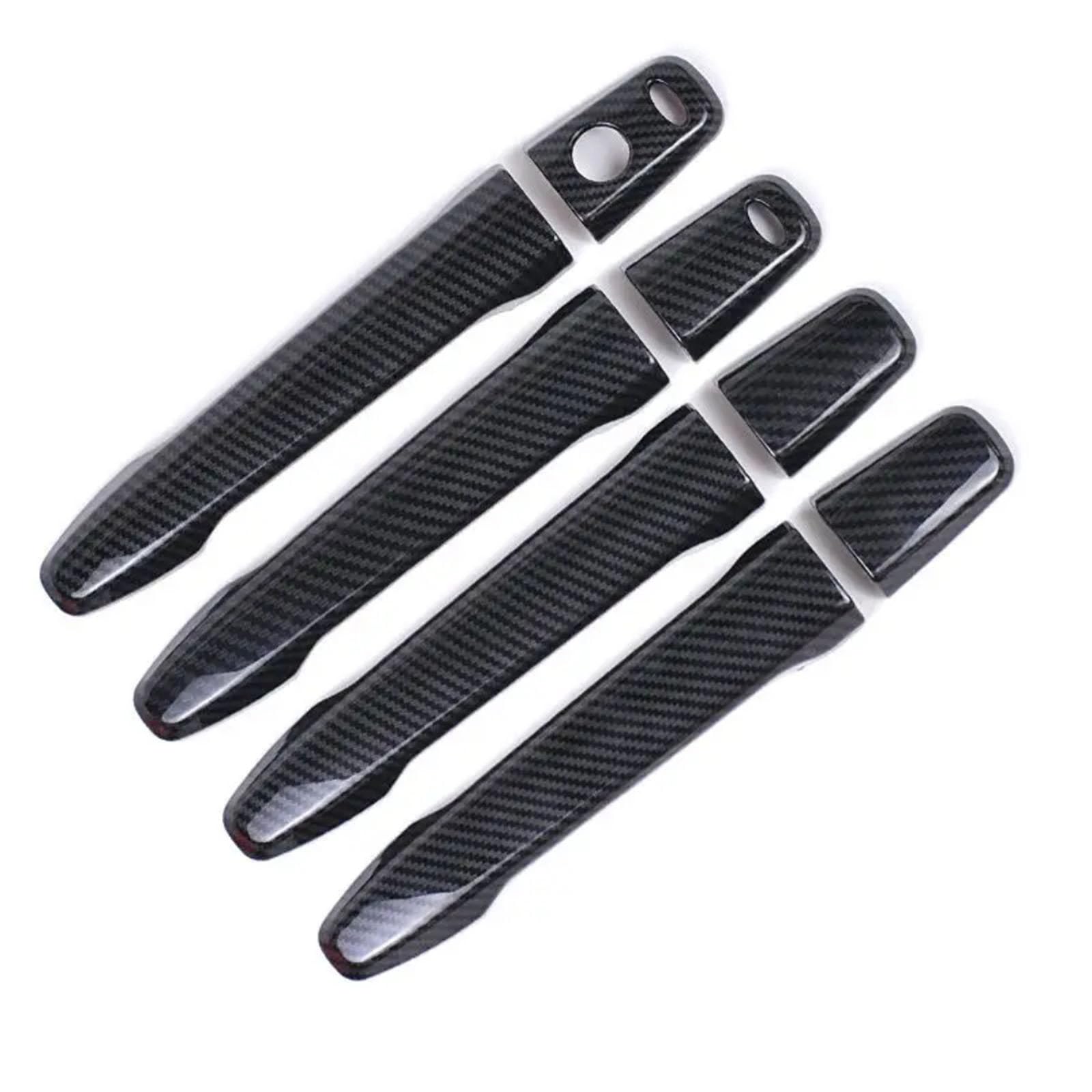 MZZNELO Car Exterior Door Handle Cover for Mitsubishi Lancer Sedan/EVO 2008-2020, Car Exterior Door Handle Cover