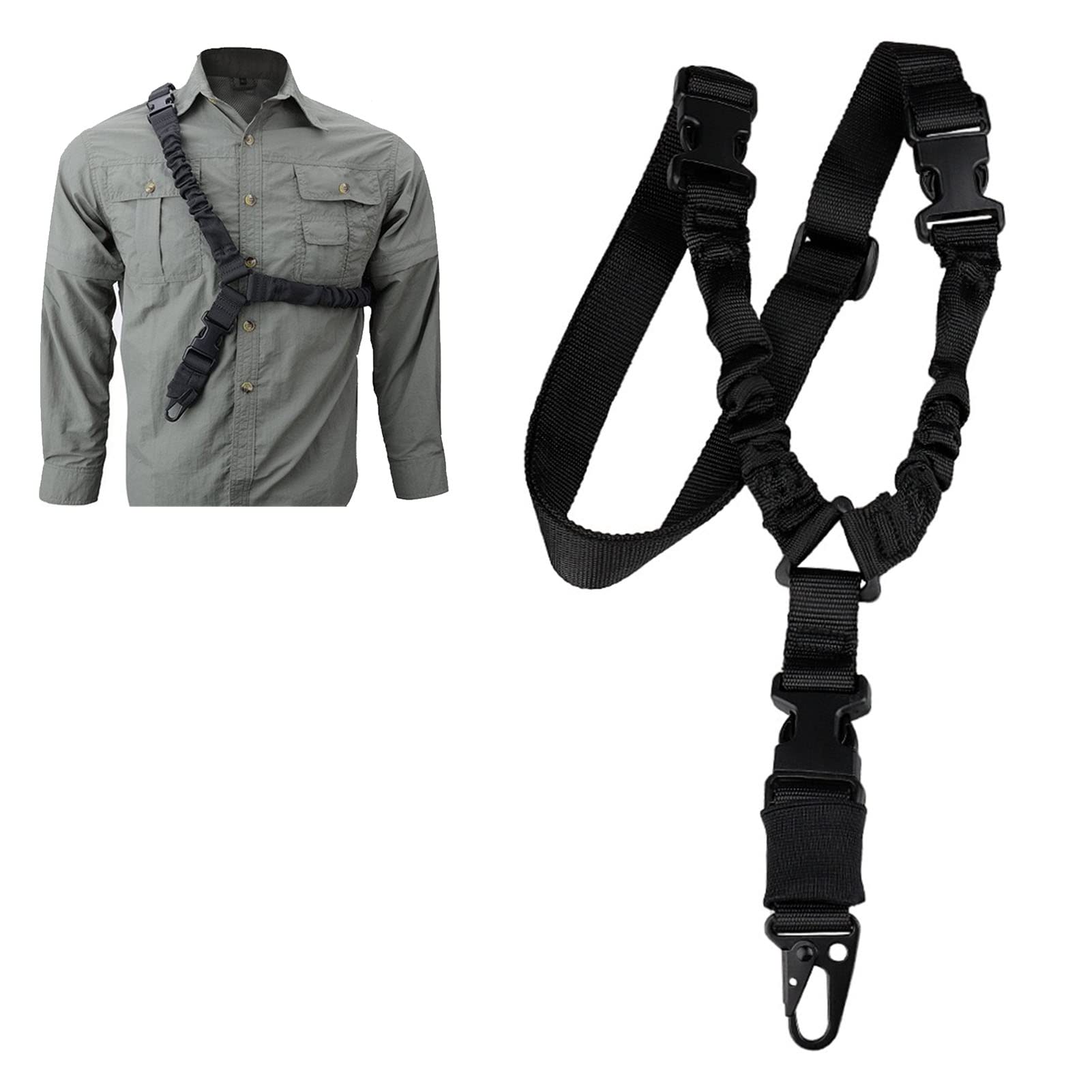 Rengu Sling Single Point Sling Multi Popose Nylon Sling In American Style for Outdoor Sling