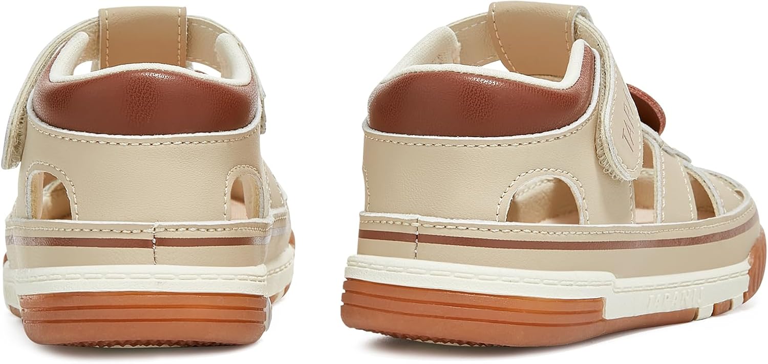 TARANIS Baby and Toddler Boys & Girls Summer Sneakers Lightweight Sandals Breathable Strap Athletic Running Squeak Shoes Prevention of Child Wandering