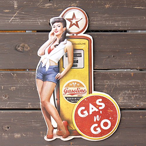 Amazon.co.jp: ブリキ看板 エンボスメタルサイン ヴィンテージ