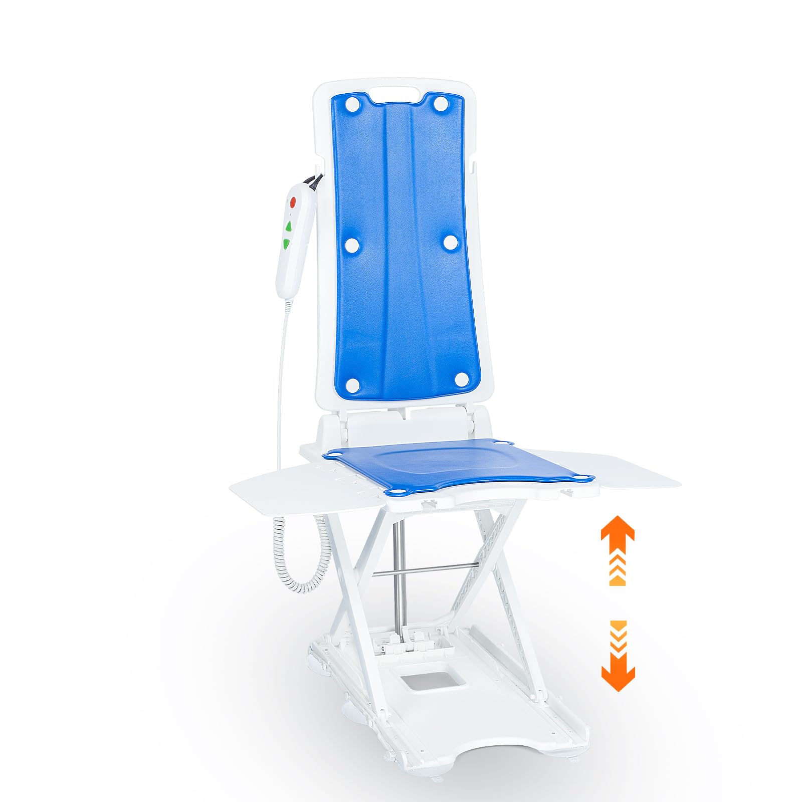 Electric Lift Chair, IP68 Waterproof Bath Lift Chair for Tub, Floor Chair Lift Assist Devices for Seniors & Disabled, FLYCITY Elderly Assistance Products, Raises Up to 20" | Support Up to 300 LBS