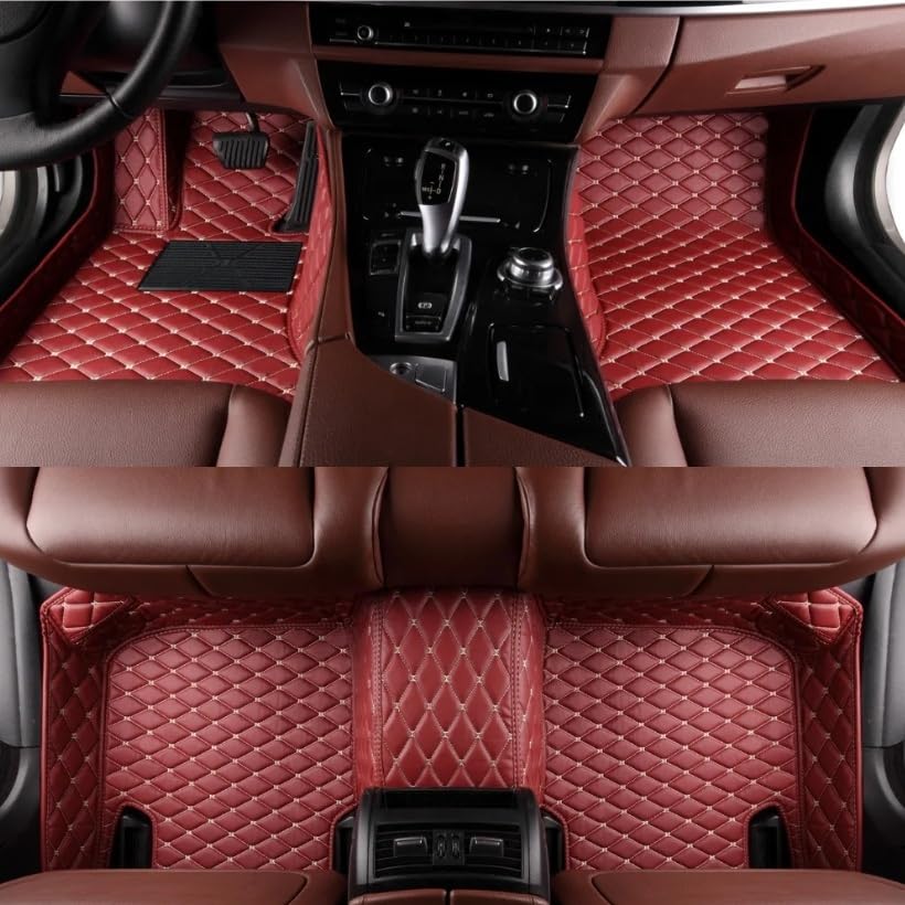Tapis de sol voiture bordeaux Hyundai Genesis G80 2020-2023 - 2