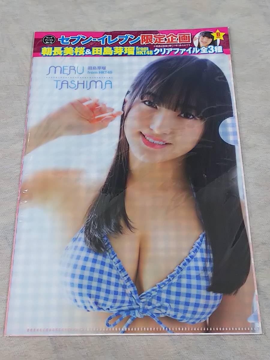 Amazon.co.jp: 田島芽瑠 MERU TASHIMA HKT48 クリアファイル AKB48 激
