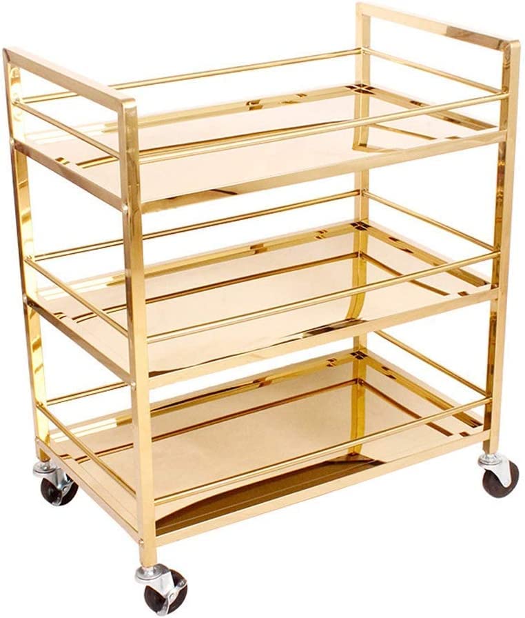Carrito de hotel de 3 niveles para solucionar la falta de espacio