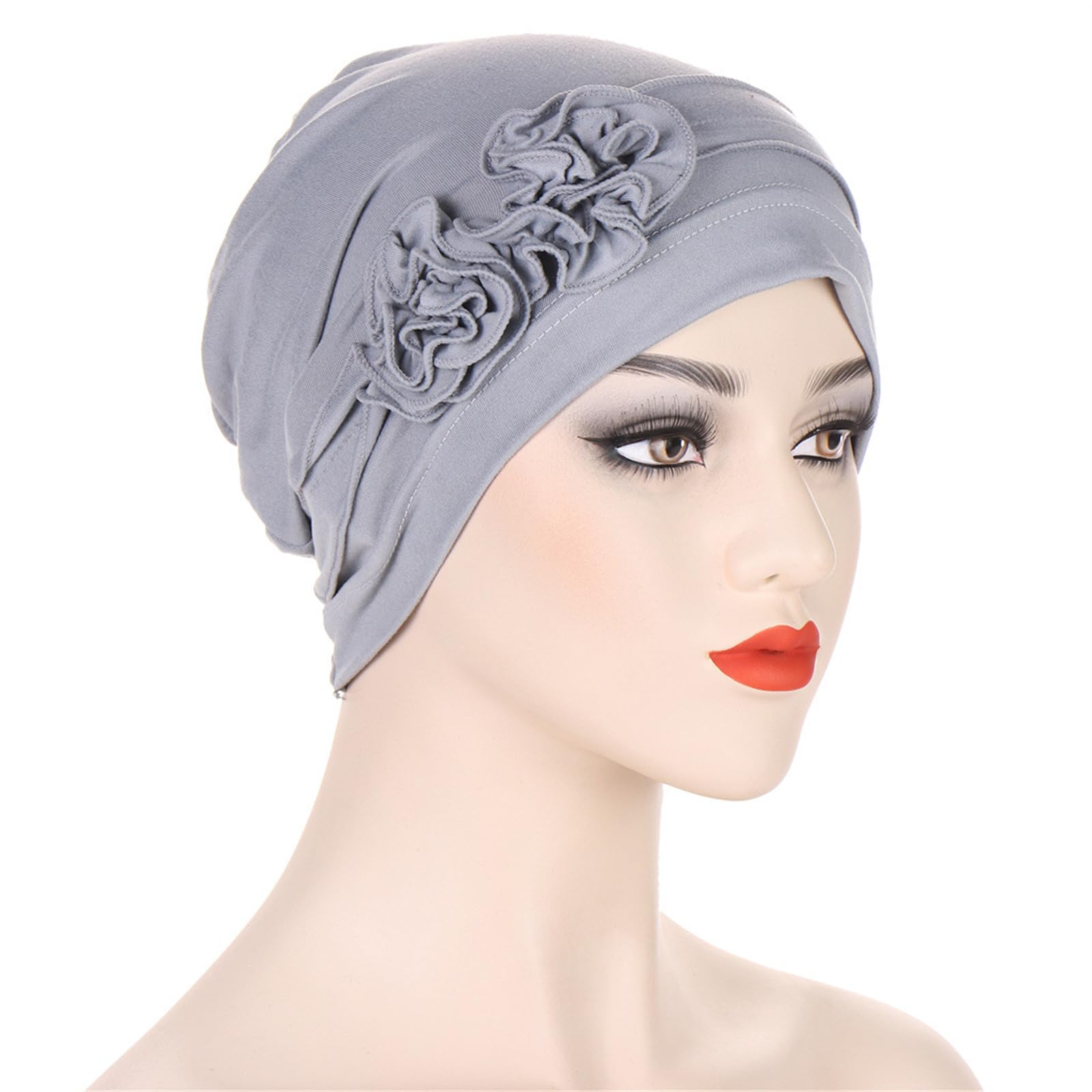 MICFENY Women Headwrap Headwear Hat Hair Scarf Perfect for Festivals and Celebrations Breathable Head Cover Headscarf