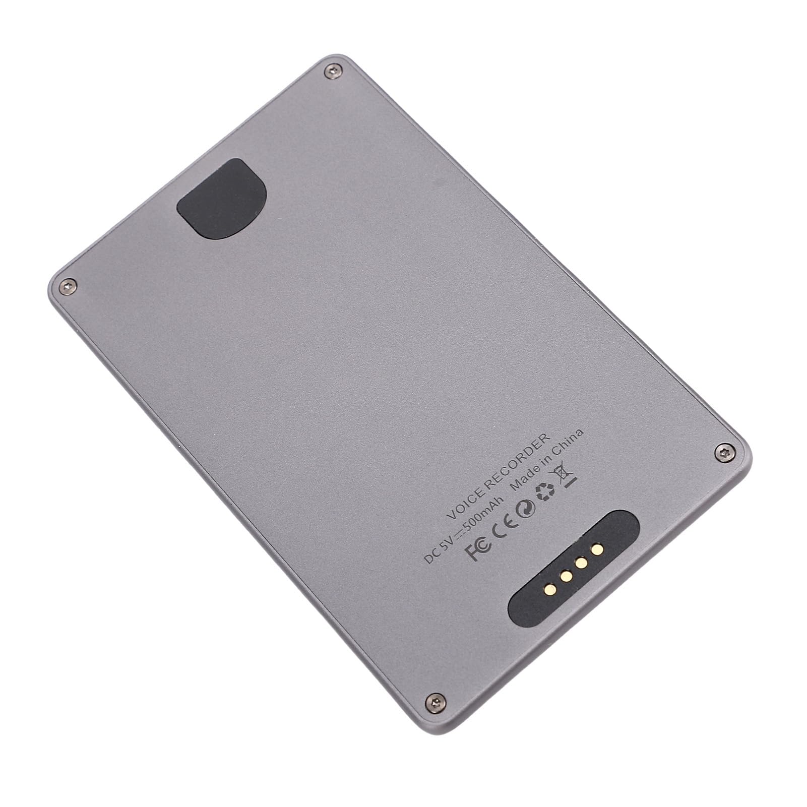 Fabater 64-GB-Diktiergerät aus Aluminiumlegierung mit KI-Transkription für Vorträge und Besprechungen, Ideal für Studenten und Berufstätige