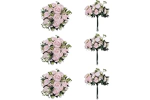 Artificial Peony Bouquet: 24Pcs Silk Flower Arrangements for Big Occasions