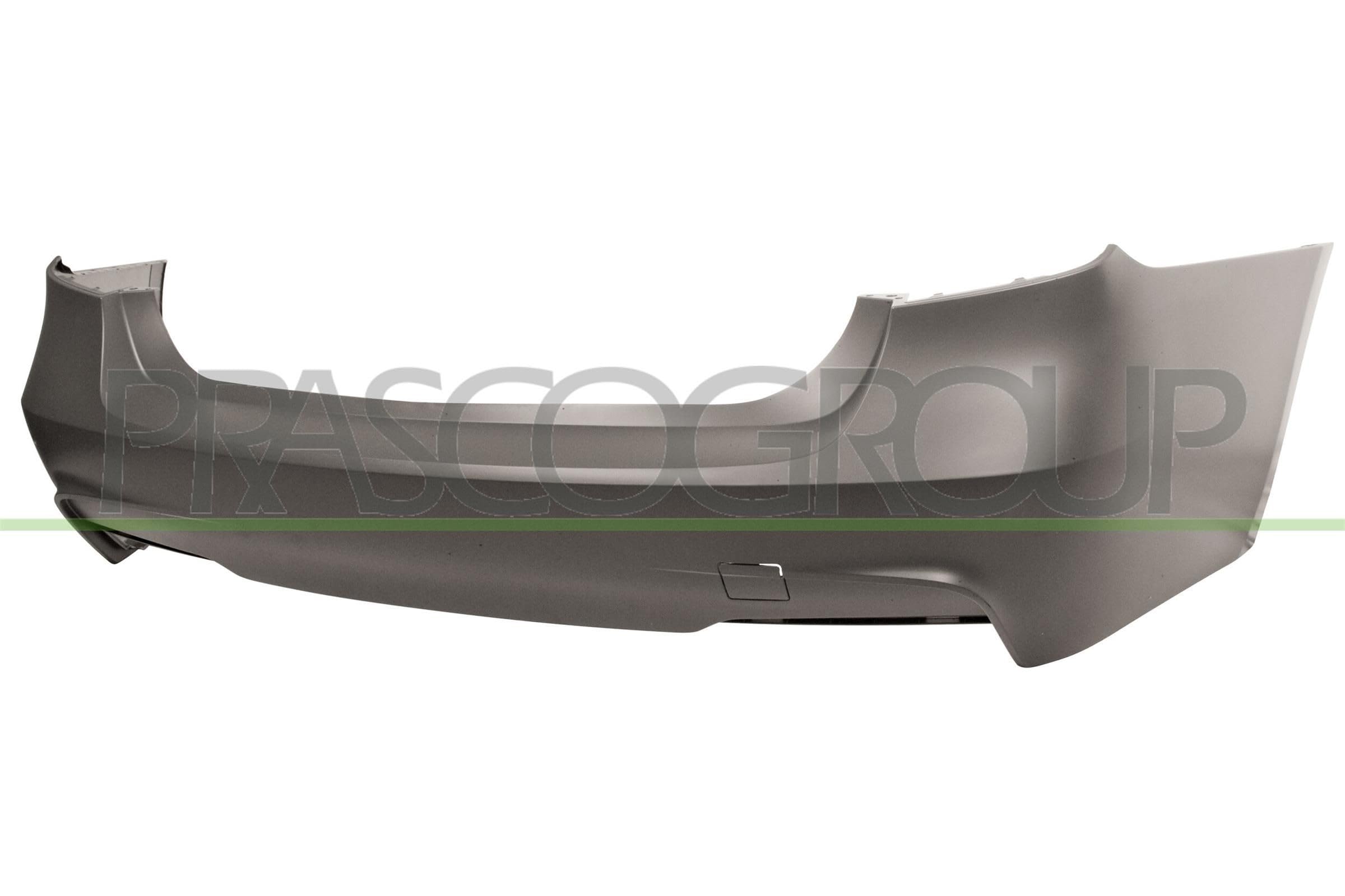 Prasco FT1221051 Pare-chocs Arrière Avec Baguette Pour Fiat Panda 169 - Qualité OEM