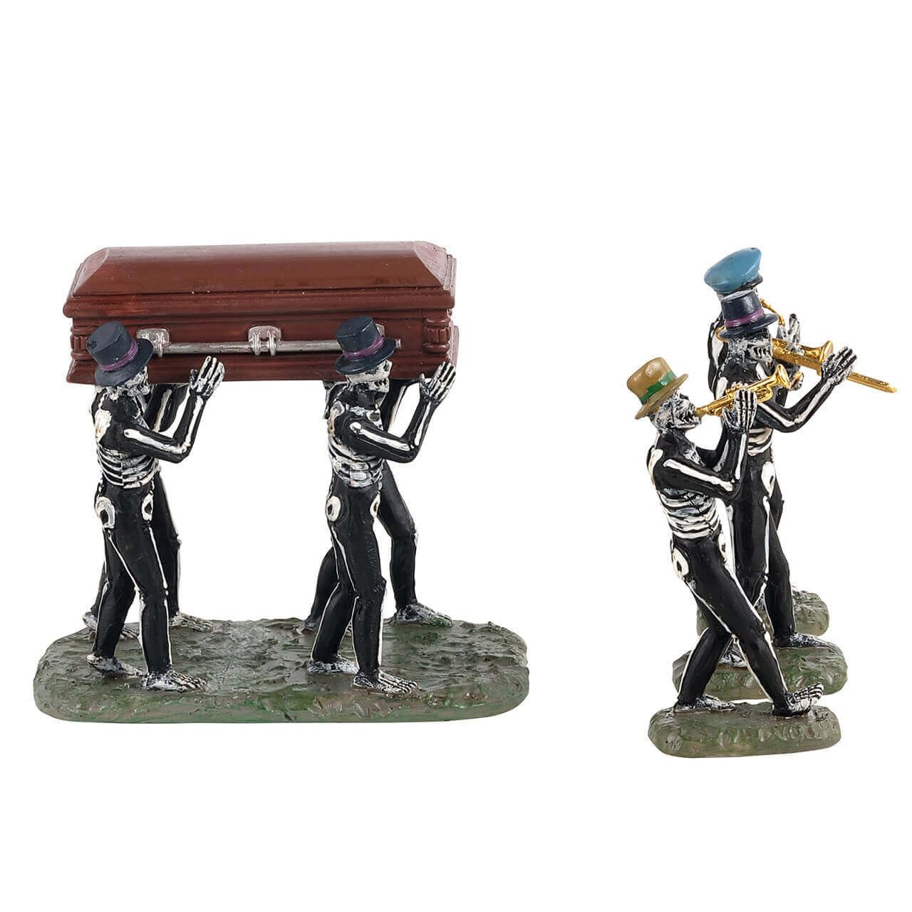 Lemax - Jazz Funeral, Set of 4