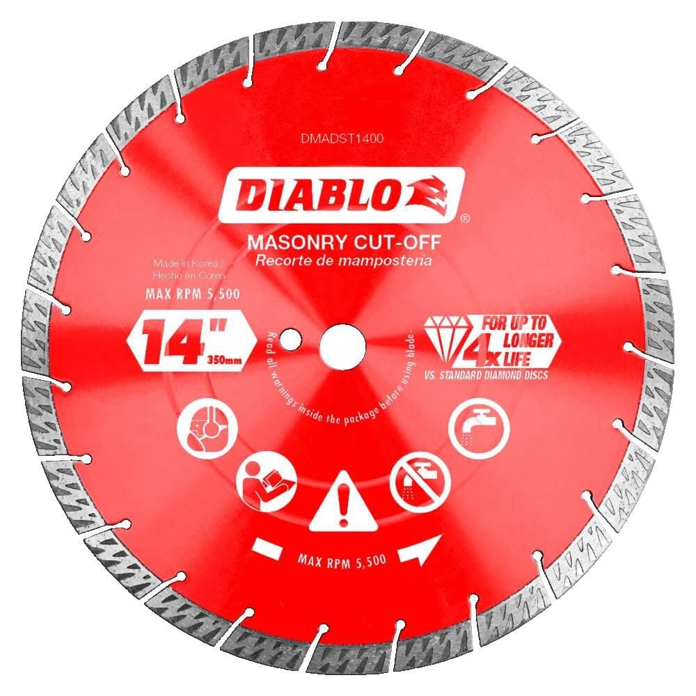 Diablo Diamond Segmented Turbo DMADST1400