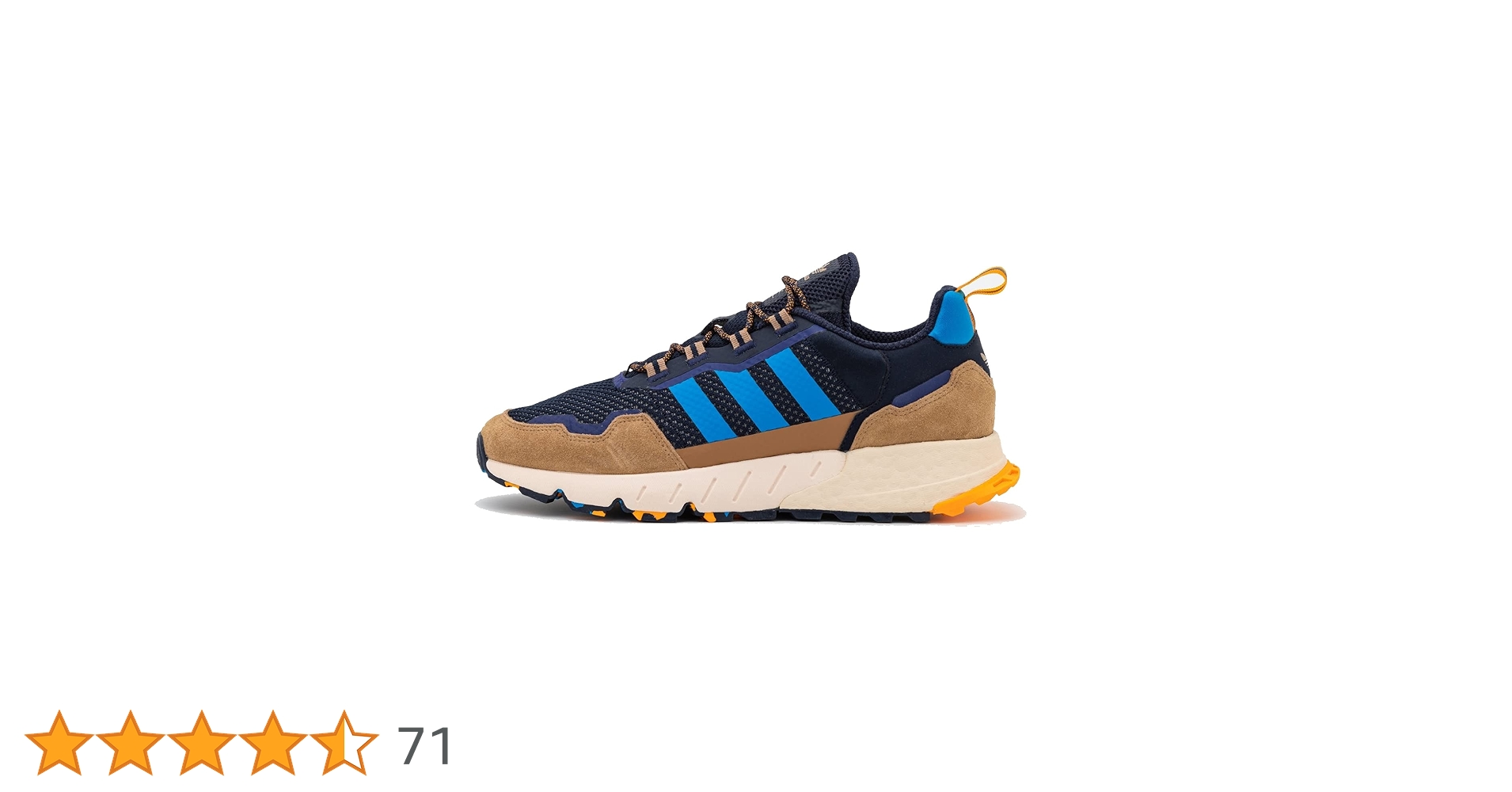 adidas Men's Zx 1k Boost Sneakers, Legend Ink/Blue Rush/Orange