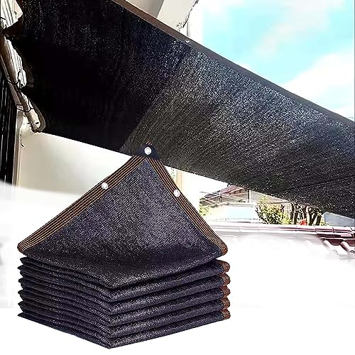 Tela de Sombra para Exteriores en Jardín y Patio Malla Transpirable Antivuelco de 16x16 pies 2