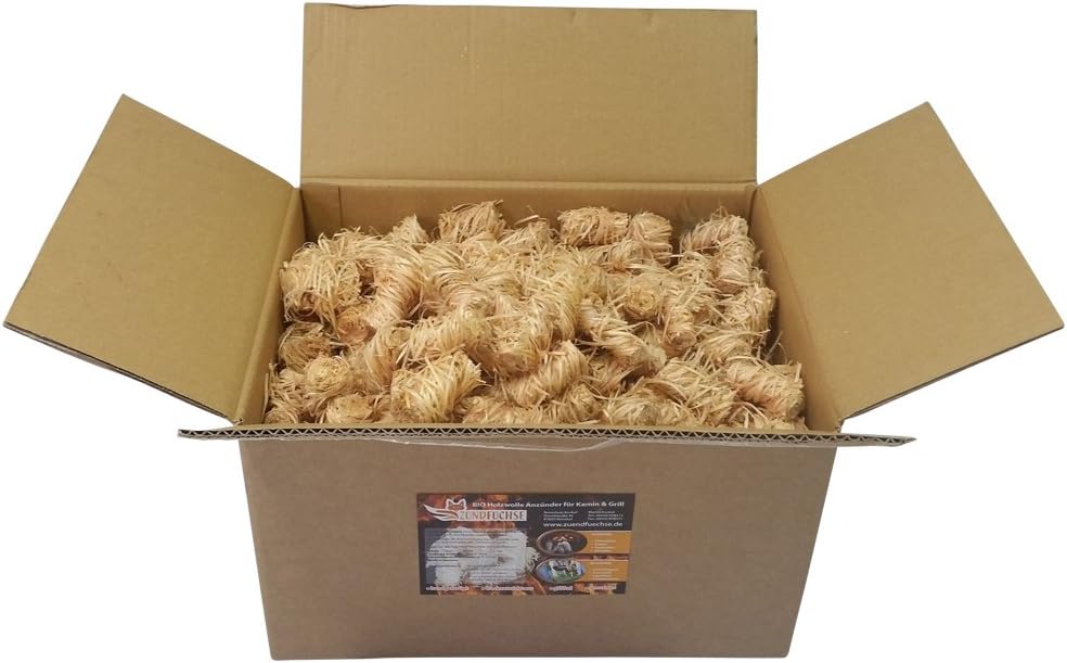 Set of 150 Bio Lighter Fireplace Grill Igniter Oven/Wooden Fire Charcoal Briquettes Charcoal