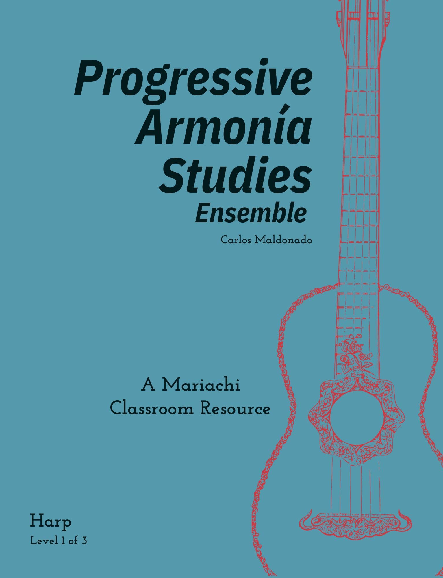 Harpe mariachi progressive armonía level 1 pour cours de musique