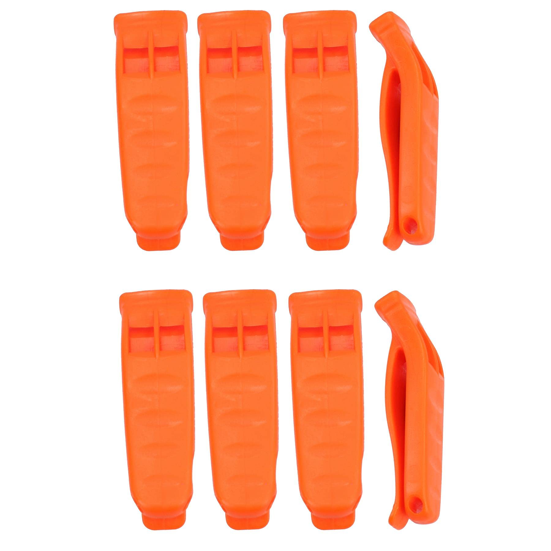 AB Tools 8 Pack Safety Whistle Twin Tone 100db Plastimo Personal Safety Aid for Life Jacket