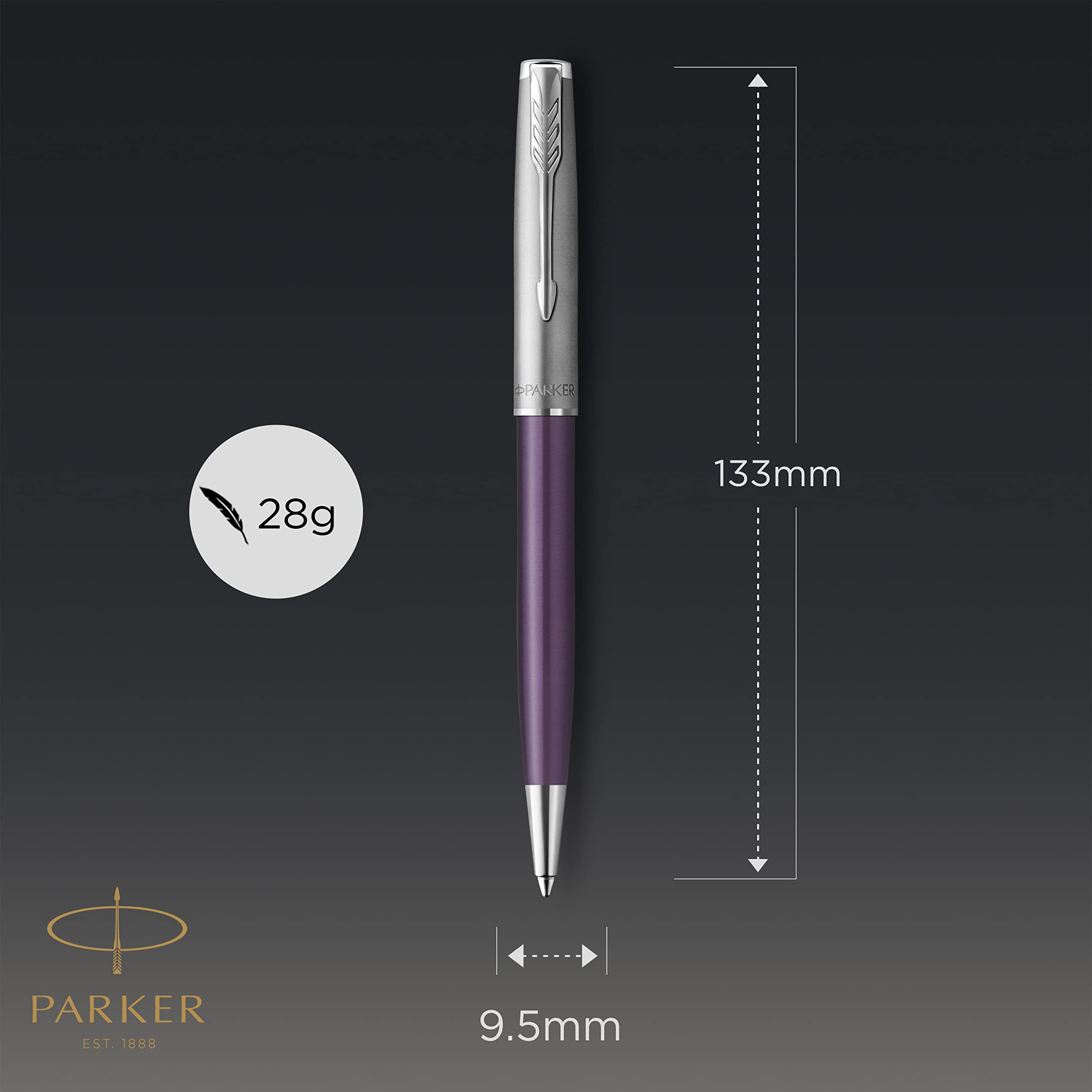Amazon.co.jp: Parker Sonnet Essentials ボールペン メタルと