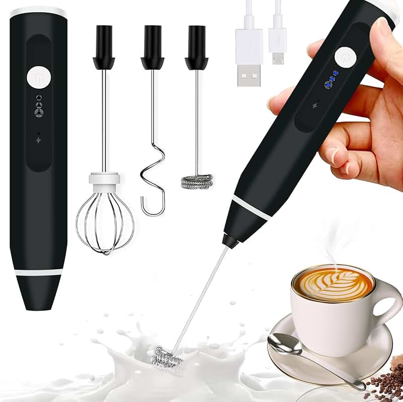 Handheld Milk Frothers Kitchen & Dining