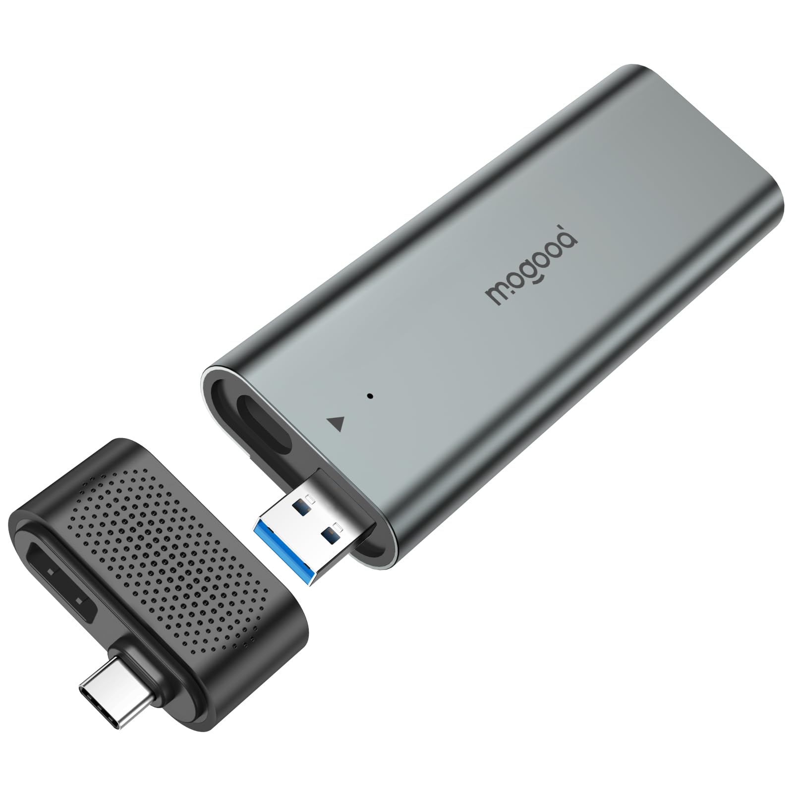 MOGOOD SSD Enclosure, USB 3.2 Gen 2 Nvme SSD Adapter, 10Gbps High-Speed USB/Type C M.2 Case, Plug and Play, Compatible for 2280/2260/2242/2230 SSDs-image-46