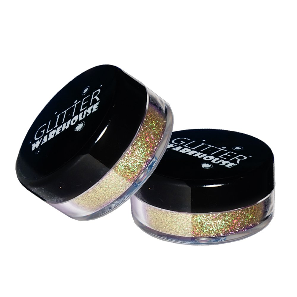 Iridescent Fine Face & Body Glitter Gel by Moon Glitter - 0.40fl oz - Blue - Glitter Face Paint