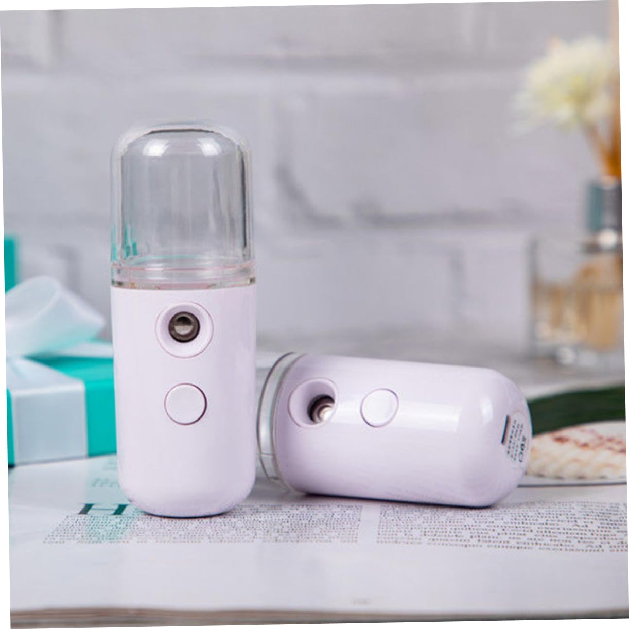 SOESFOUFU 2 Pcs Nano Spray Sprayer Portable Mini Humidifier Handheld Air Moistener Skin Moisturizing Tool Comfortable Indoor Environment