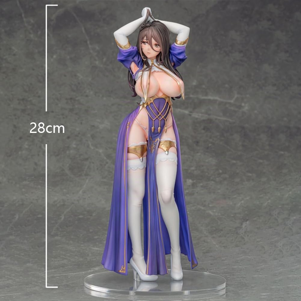 Figura anime Seishori Sister Figura Illustrazione Girl Figure 28 cm Petronille Modello in piedi Bella Ragazza Modello Decorazione Home Gift for Fan
