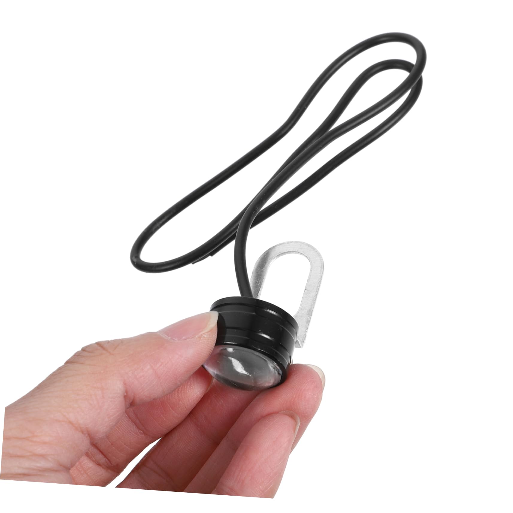 SOLUSTRE Motorcycle Handlebar Mirror Light 2 Pack Bright Weatherproof for Riding Safety