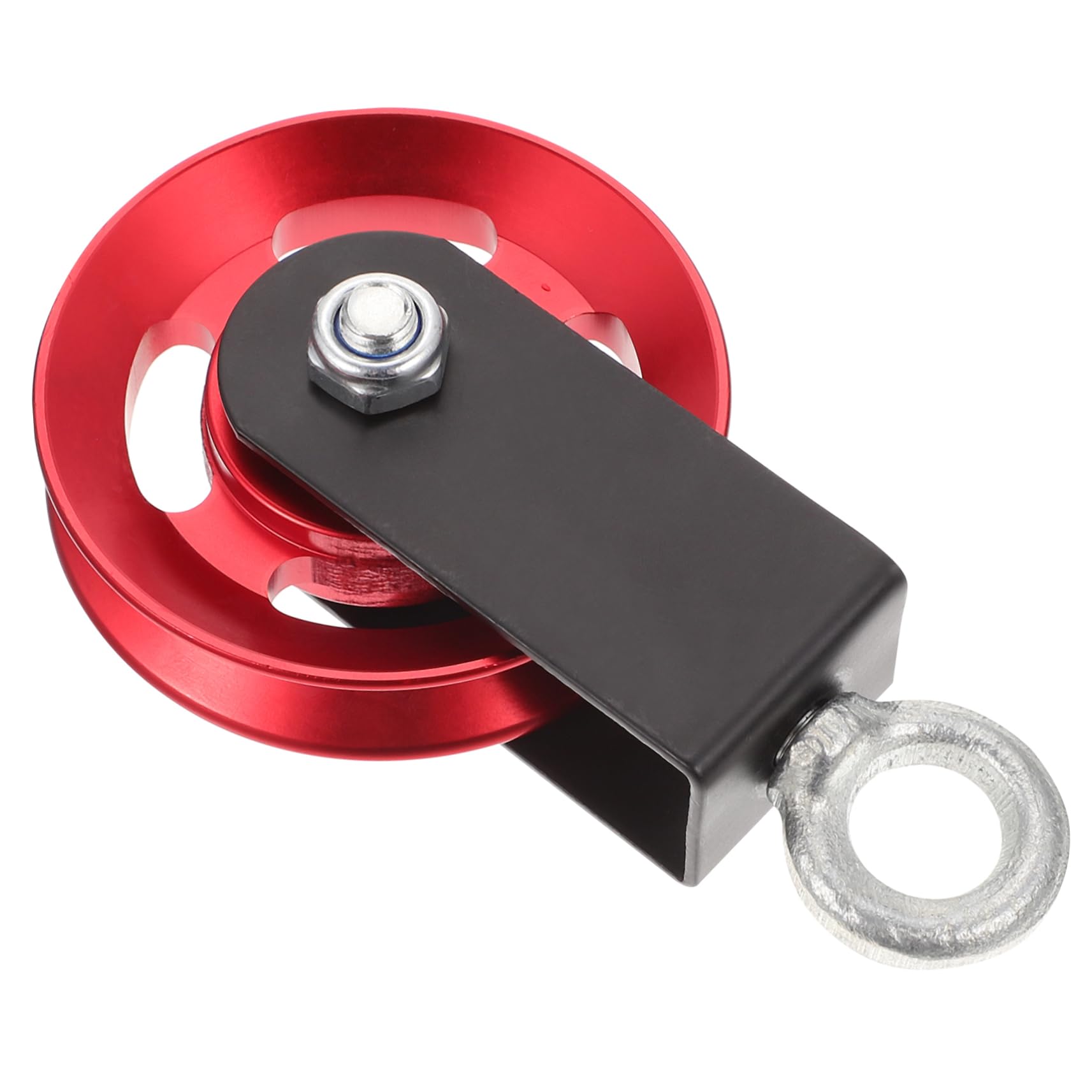 GLEAVI 1pezzi Ruota di Trazione Cuscinetto Accessorio per Allenamento di Forza Puleggia di Sollevamento Leggera Materiale Resistente alla Ruggine per Uso Interno Ed Esterno