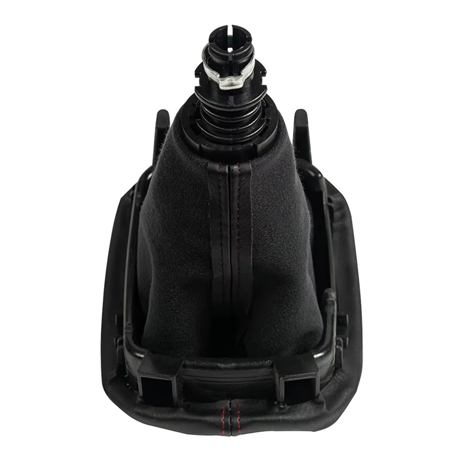 Srvsqtptvk 5 Speed Car Shift Knob For Seat For Leon 1 Mk1 For Toledo Ii Mk2 1998-2006 Black 5/6 Speed Manual Gear Shift Knob Rubber Plastic Gaiter Boot(5 Speed)