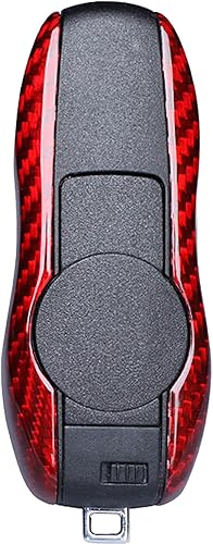 Miniatura 8 de Funda para llavero de fibra de carbono genuina para Porsche 718 911 Carrera 918 Spyder Boxster 981 Cayenne 92A Cayman 981 para Macan para Panamera