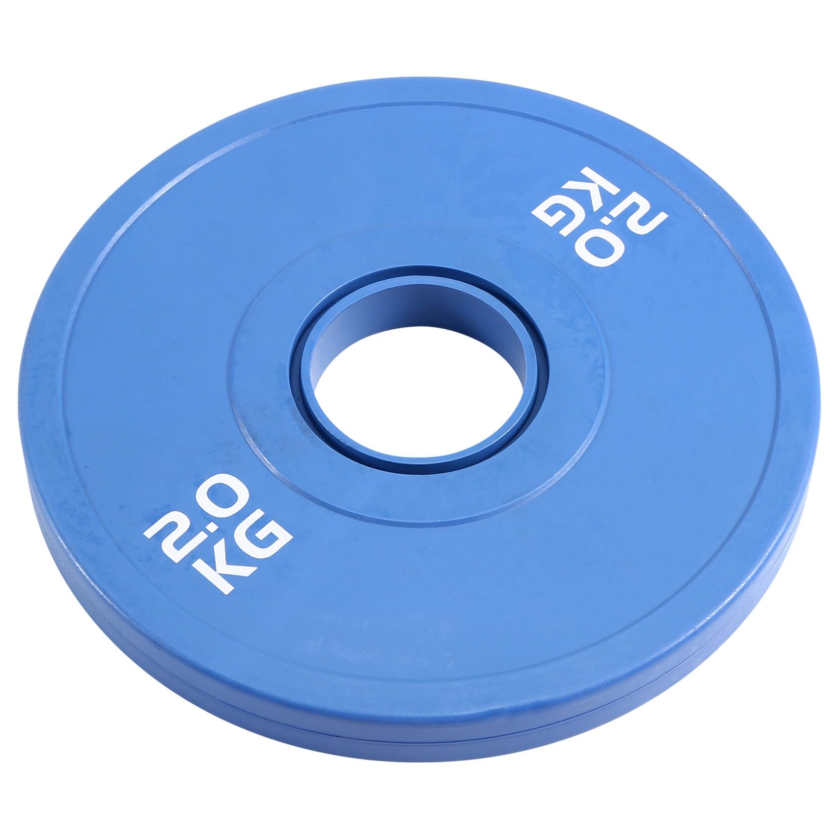 2X Gym Micro-Type Plates Hantle Talerze Gumowe Ułamkowe Talerze Dodatek Otwór 50,4 mm 2,0 Kg