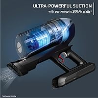 Vista 3 de Rowenta, Aspiradora inalámbrica, aspiradora X-Force Flex 14.60, contenedor de polvo XL de 30.4 onzas, tecnología Flex, detección automática de piso