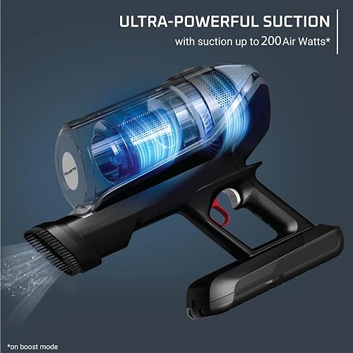 Miniatura 3 de Rowenta, Aspiradora inalámbrica, aspiradora X-Force Flex 14.60, contenedor de polvo XL de 30.4 onzas, tecnología Flex, detección automática de piso,