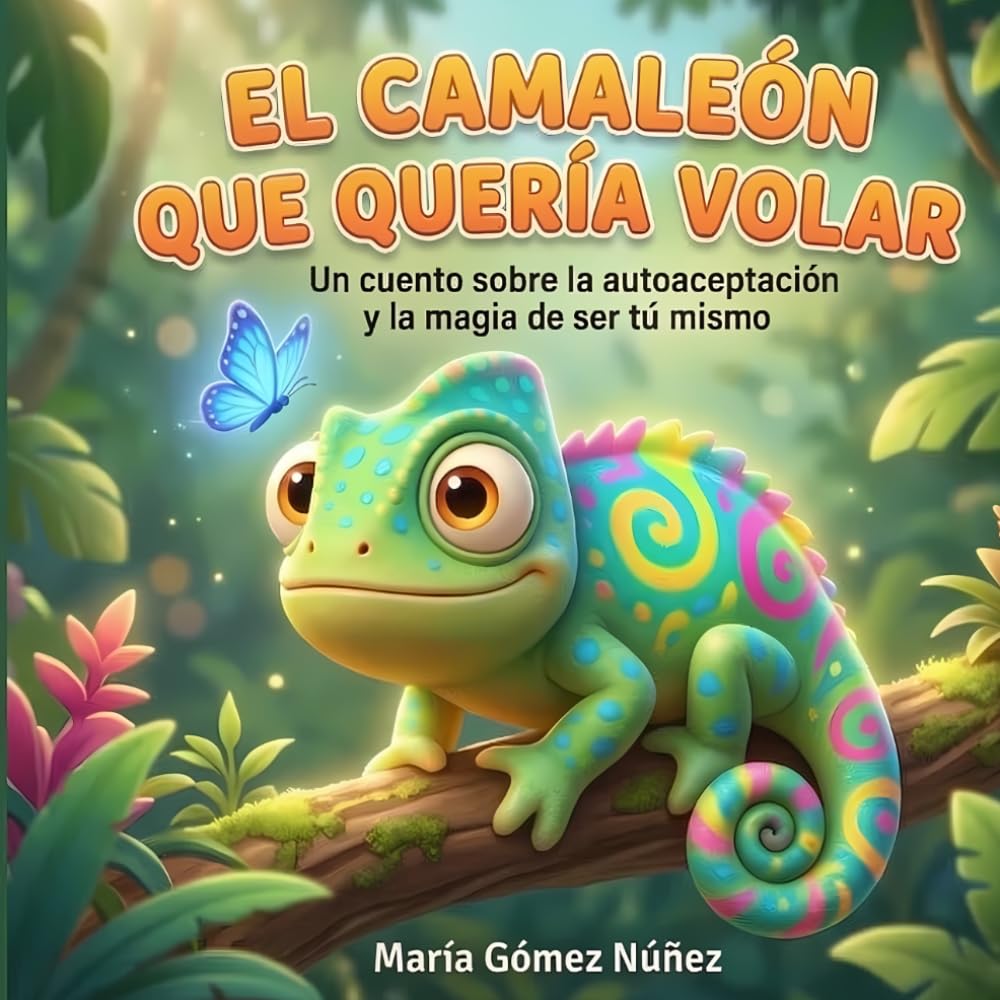 El camaleón que quería volar: Un cuento sobre la autoaceptación y la magia de ser tú mismo