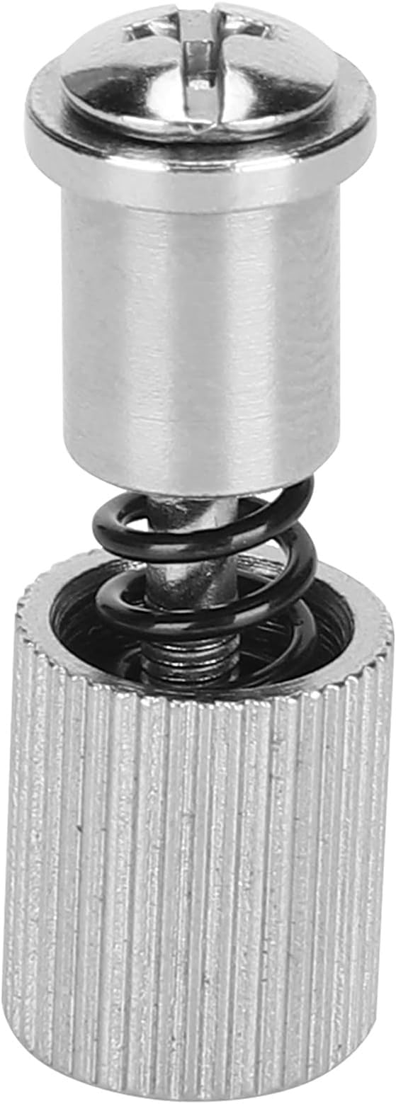 Universal Presser Foot Adjustment Screw, Stainless Steel, Spring-Loaded, Knurled Grip Pressure Regulator for Home and Industrial Sewing Machines, 1 Piece (1 PCS)-image-30