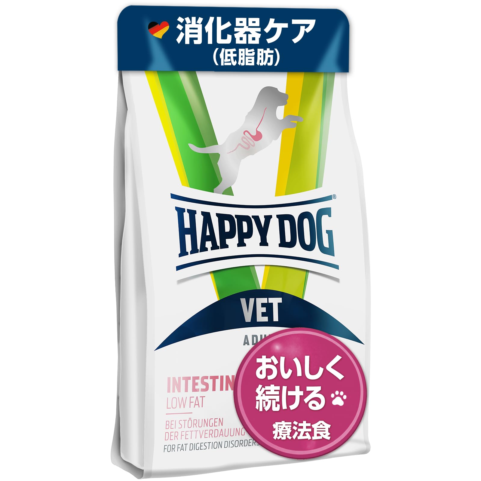 Amazon.co.jp: ハッピードッグ 全犬種 成犬〜シニア用 （消化器ケア