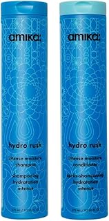 Amika hydro rush intense moisture shampoo 275ml and conditioner 275ml bundle