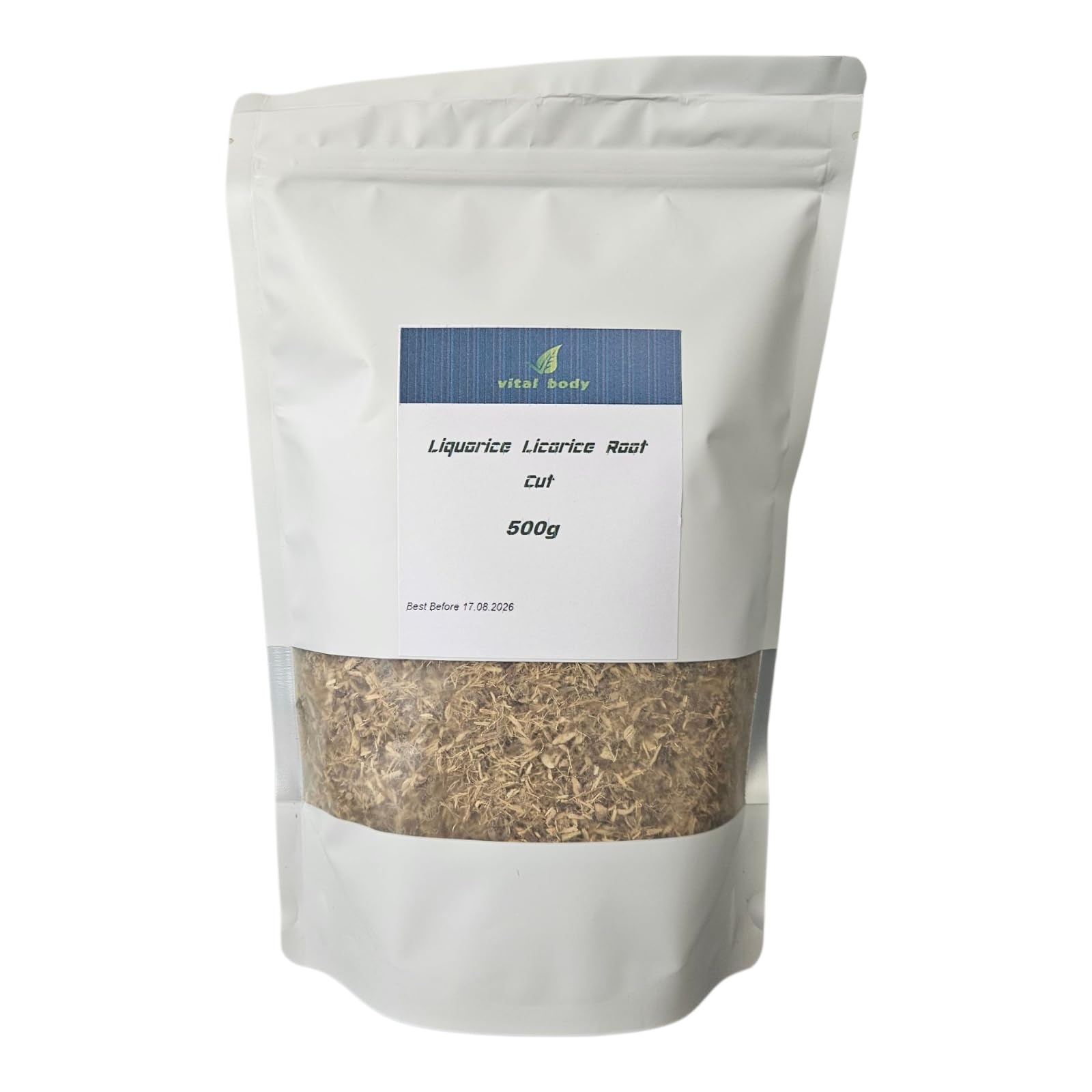 Liquorice Licorice Root Cut, Dried Herb (500g)