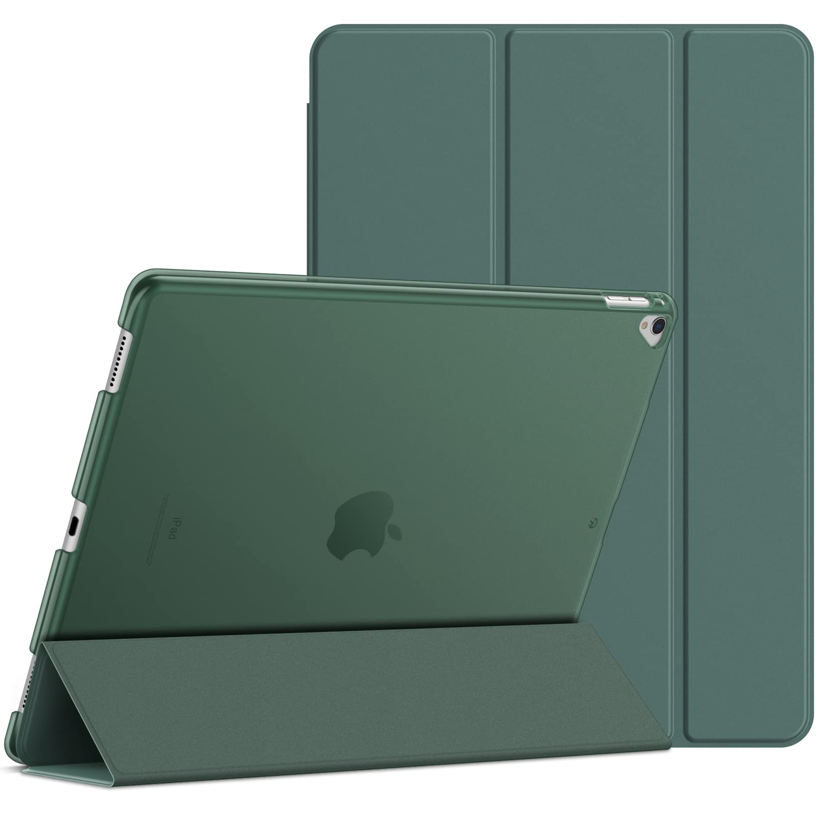 JETech Case for iPad Pro 12.9 Inch (1st and 2nd Generation, 2015 and 2017 Model), Auto Wake/Sleep (Misty Blue)