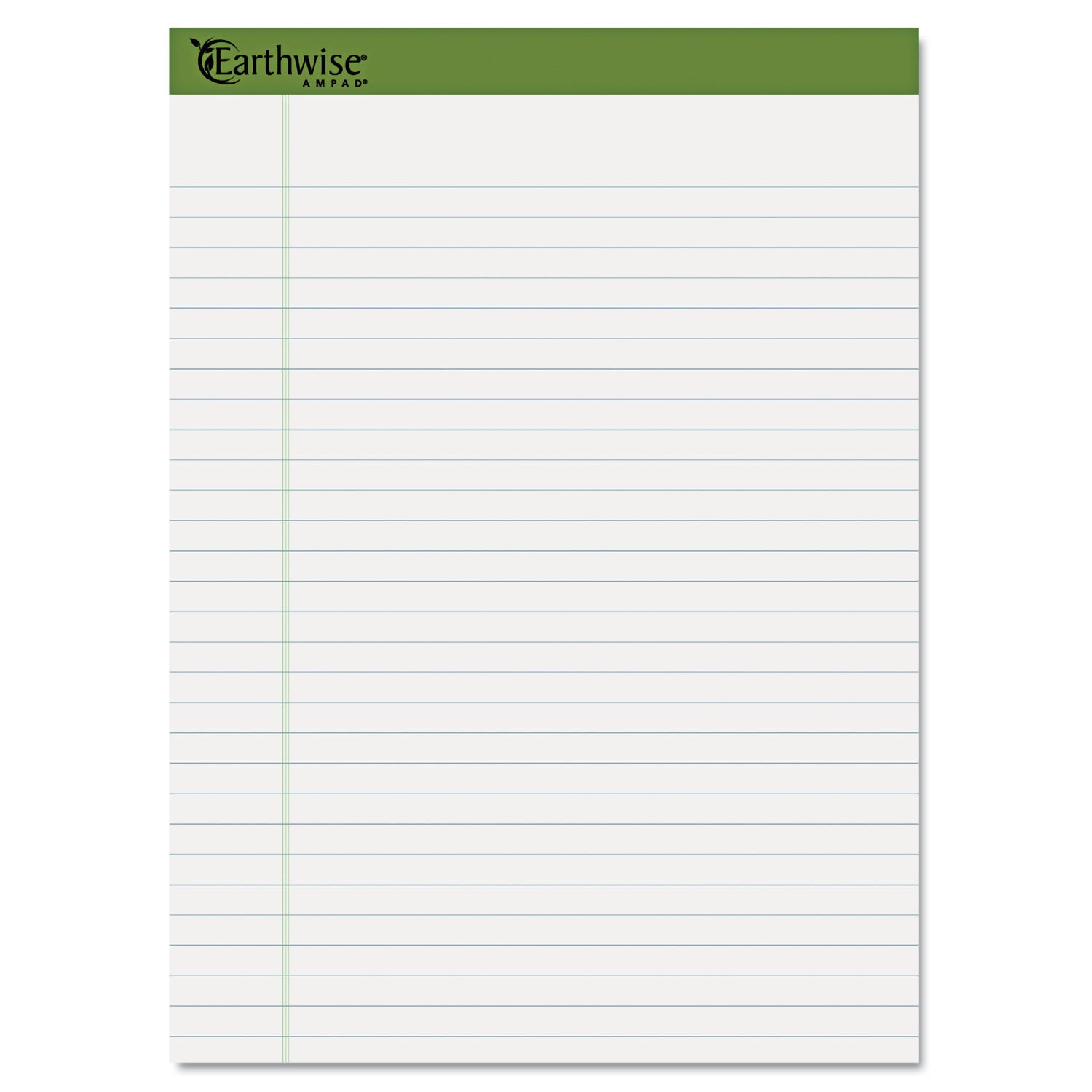 Ampad 40102 Earthwise by Ampad Recycled Writing Pad 8 1 2 x 11 3 4 WE 40 SH