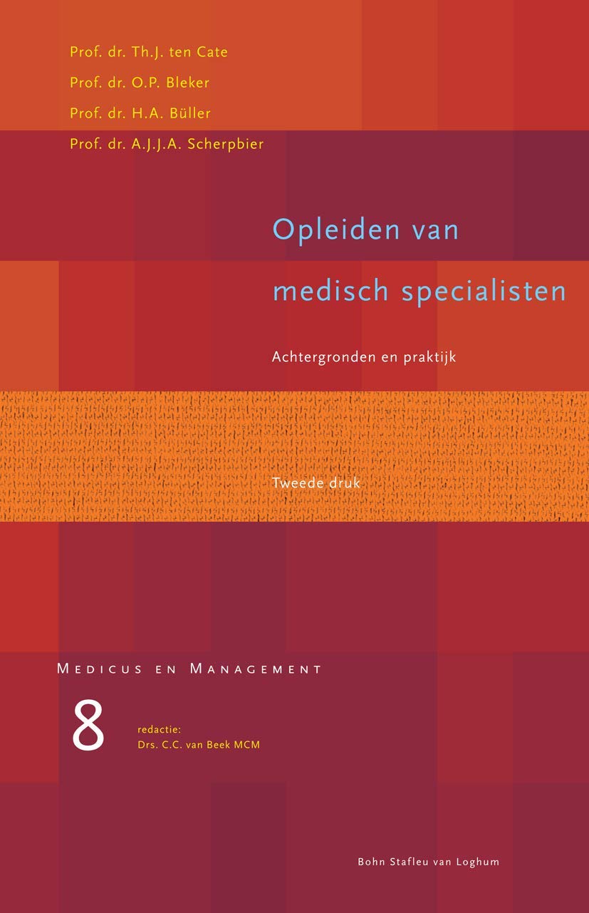 Buy Opleiden Van Medisch Speten Achtergronden En Praktijk Online At