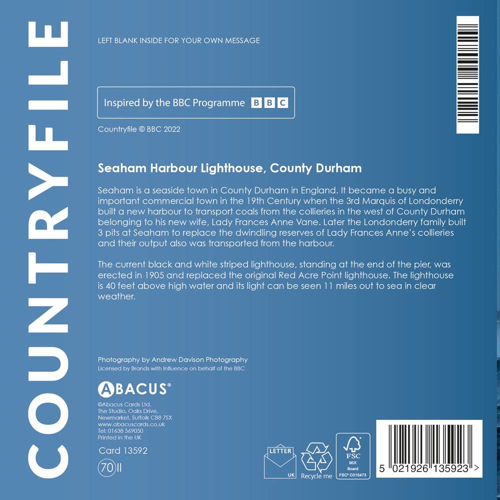 BBC Countryfile Geburtstagskarte – Mit Kühen & Glockenblumen, Umweltfreundlich