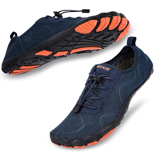 HIITAVE Men Barefoot Water Shoes Quick Dry