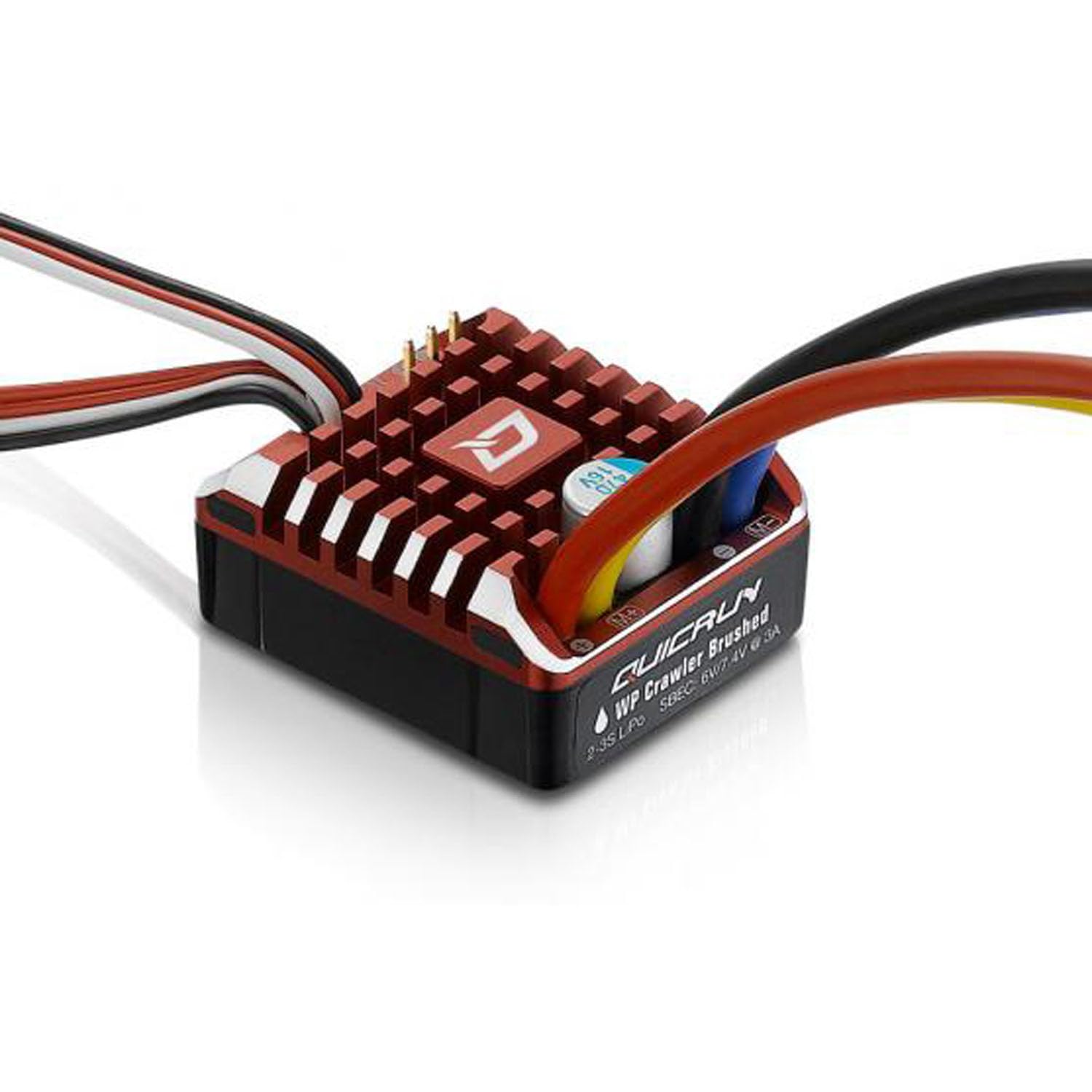 TOUCAN RC HOBBY Hobbywing spazzolato ESC Quicrun Wp 1080 80A G2 impermeabile per auto crawler 1/10 RC