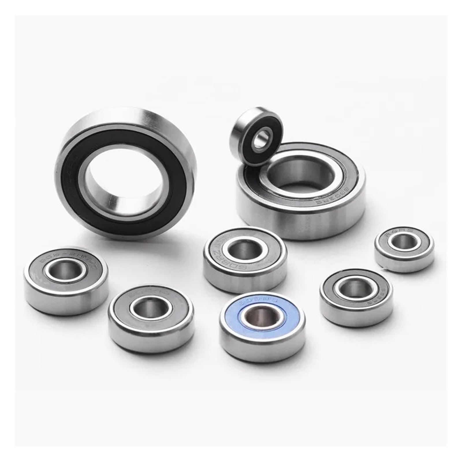 10 Uds rodamiento 606 606RS 606RZ 606-2RS 6x17x6 ABEC-3 rodamientos de Bolas sellados rodamientos rígidos de Bolas Blindados, una Sola