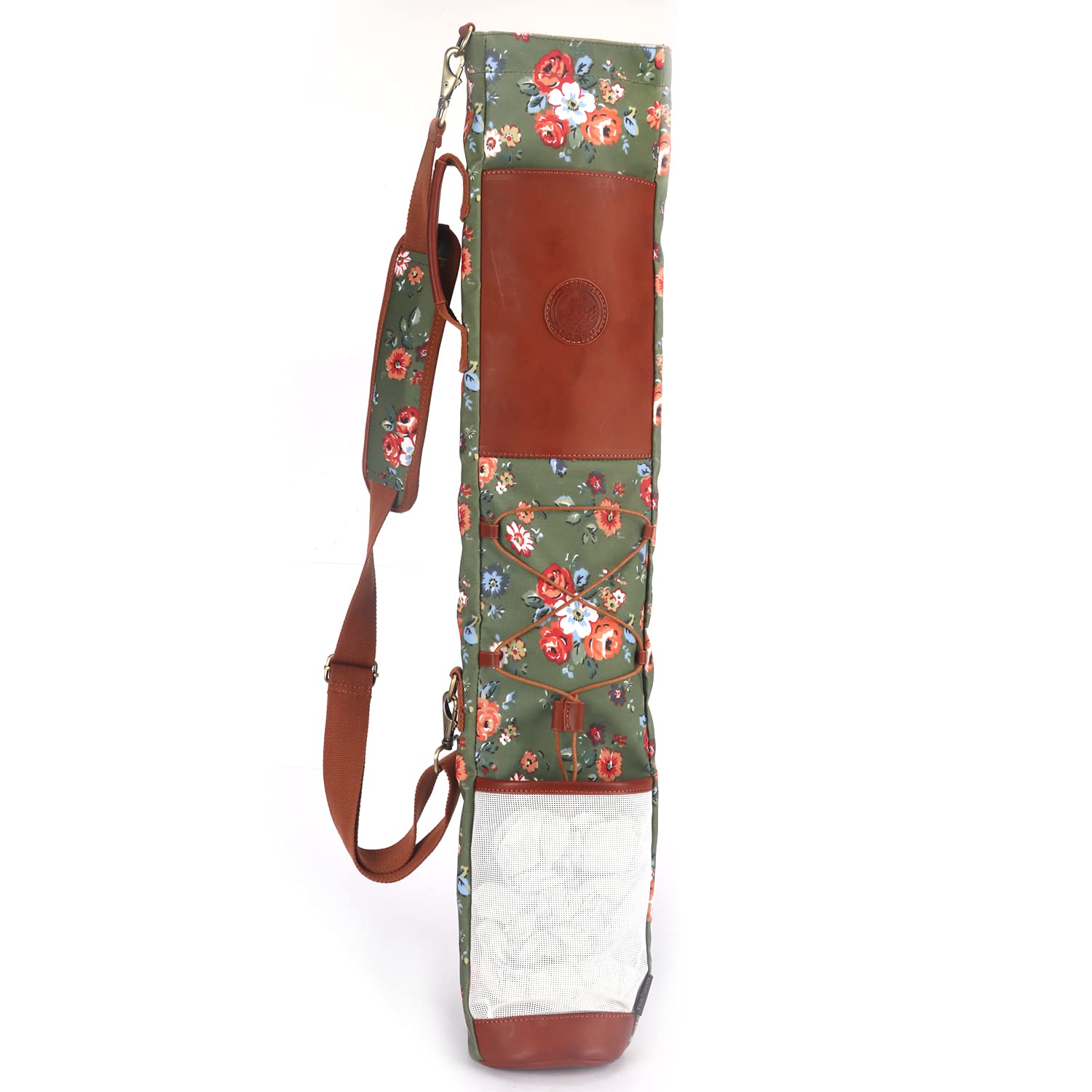 Tourbon Sunday - Borsa da golf da donna, in tela impermeabile, in pelle