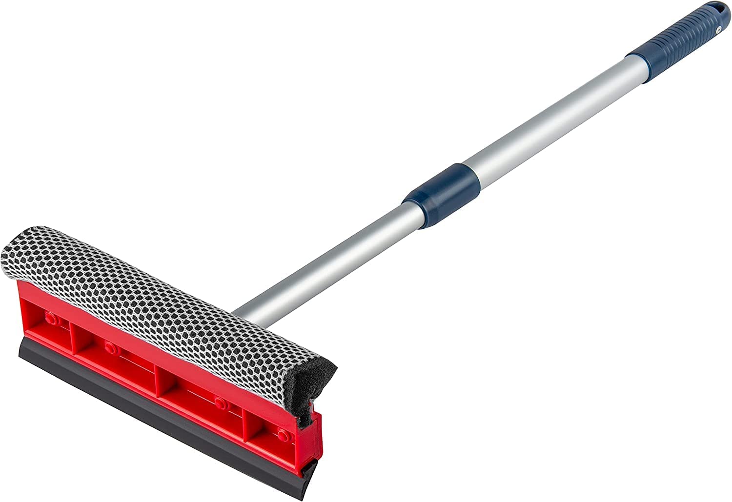 See full amazon price history chart for TRADY Window Glass Squeegee Wiper & Scrubber Dual Side Blade Rubber & Soft Sponge - Telescopic Pole - Home, Car, Office Cleaning Brush - Streak-Free Results TRADY Window Glass Squeegee Wiper & Scrubber Dual Side Blade Rubber & Soft Sponge - Telescopic Pole - Home, Car, Office Cleaning Brush - Streak-Free Results (B0BKT1JMXR) Amazon Price History, Amazon Price Tracker