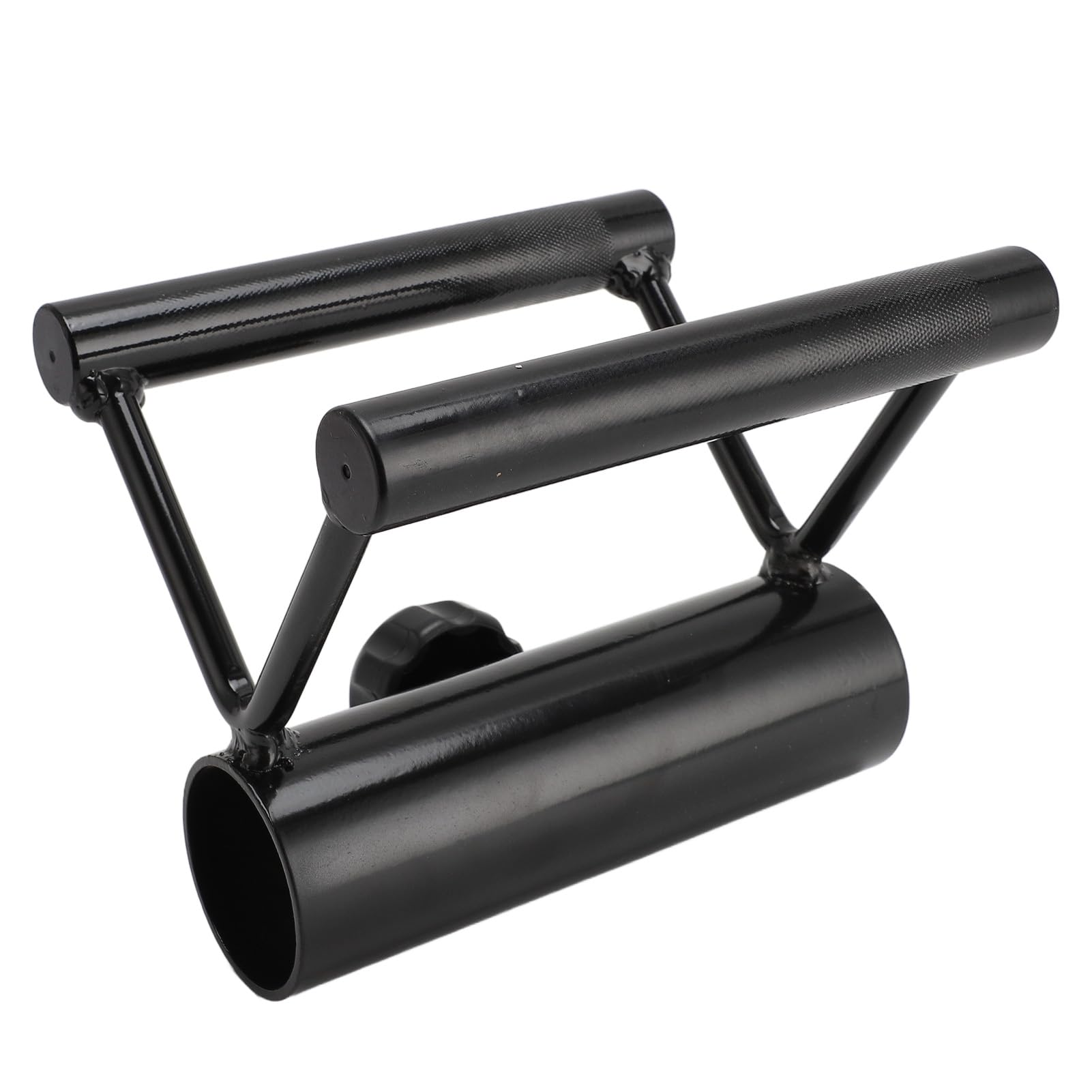 CHICIRIS Attacco per Impugnatura per Mina Terrestre con Bilanciere Robusto Design Multi-Grip Durevole Maniglia in Ferro Massiccio a Doppia D Progettata per L'allenamento della Forza e Il
